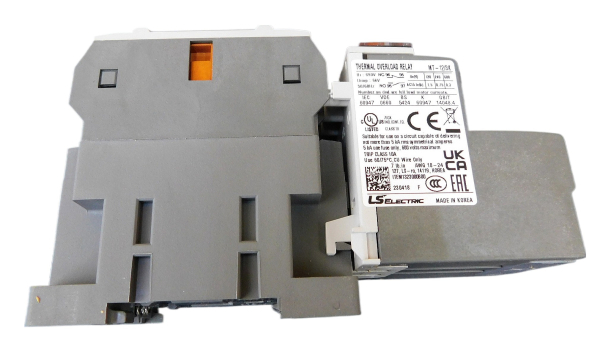 Motor Starter, 1 - 1.6 Amp, 120V Coil, 1/4 HP 208-240V, 3PH