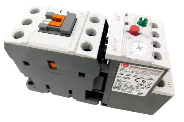 Motor Starter, 18-25 Amp, 120V Coil, 15HP 480V IEC Size 32