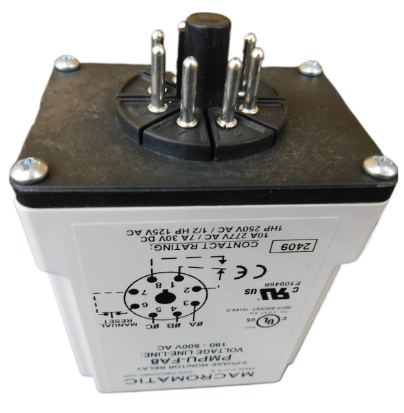 Macromatic Phase Monitor Relay, PMPU-FA8