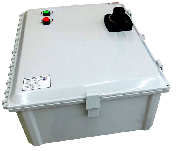 5 HP 480V Combination Motor Controller w/MCCB, Nema 4X, Push Button Controls 