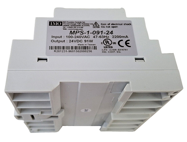 100W 24VDC POWER SUPPLY, 90-265VAC INPUT, UL Listed