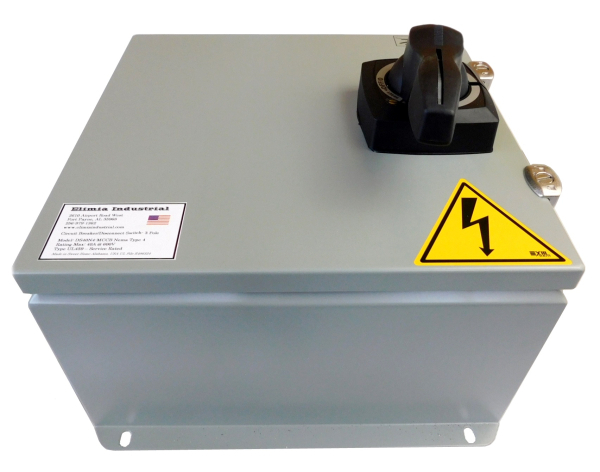 Circuit Breaker Main Disconnect, 200A, 230V, 480V, 600V, Nema 4