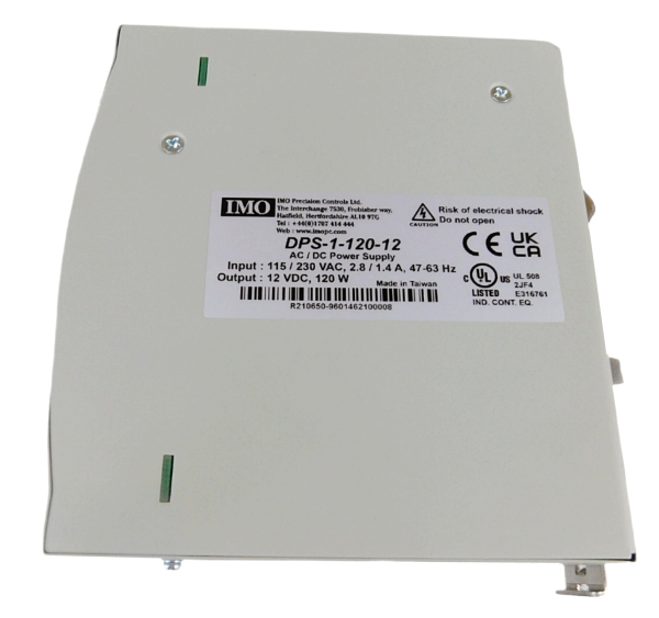 120W 12VDC POWER SUPPLY, 90-264VAC INPUT, UL Listed
