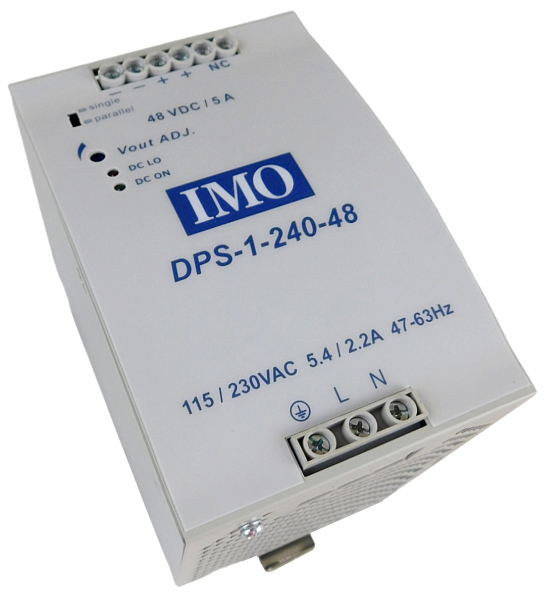 240W 48VDC POWER SUPPLY, 90-264VAC INPUT, UL Listed