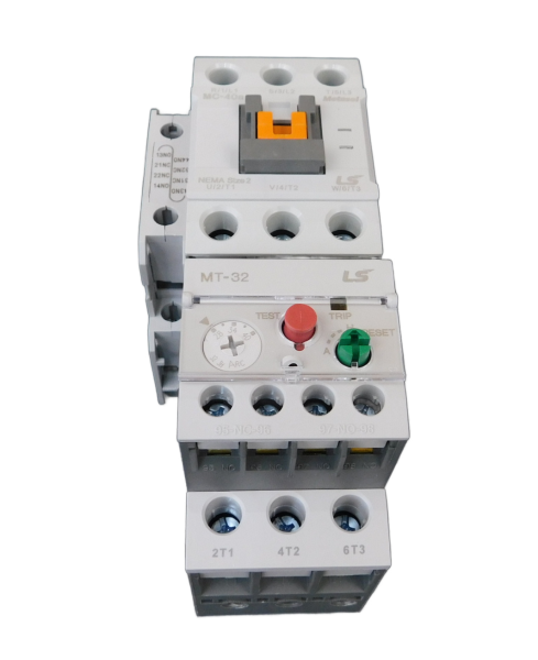 Motor Starter, 18-25 Amp, 120V Coil, 7.5HP 230V, 3PH, Nema Size 2, IEC Size 40