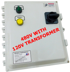 480V Enclosed Starters W/Disconnect, HOA Type Controls, Options