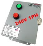 240V, 1PH, Steel Hinged, Nema 4